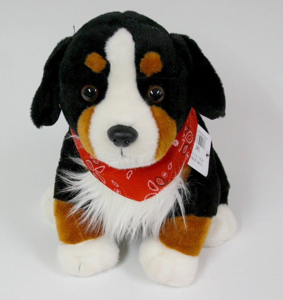 Pies Czarny Bernardyn - 32cm