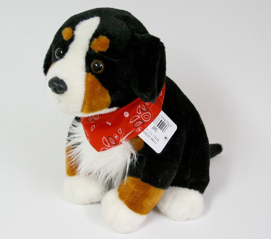 Pies Czarny Bernardyn - 32cm