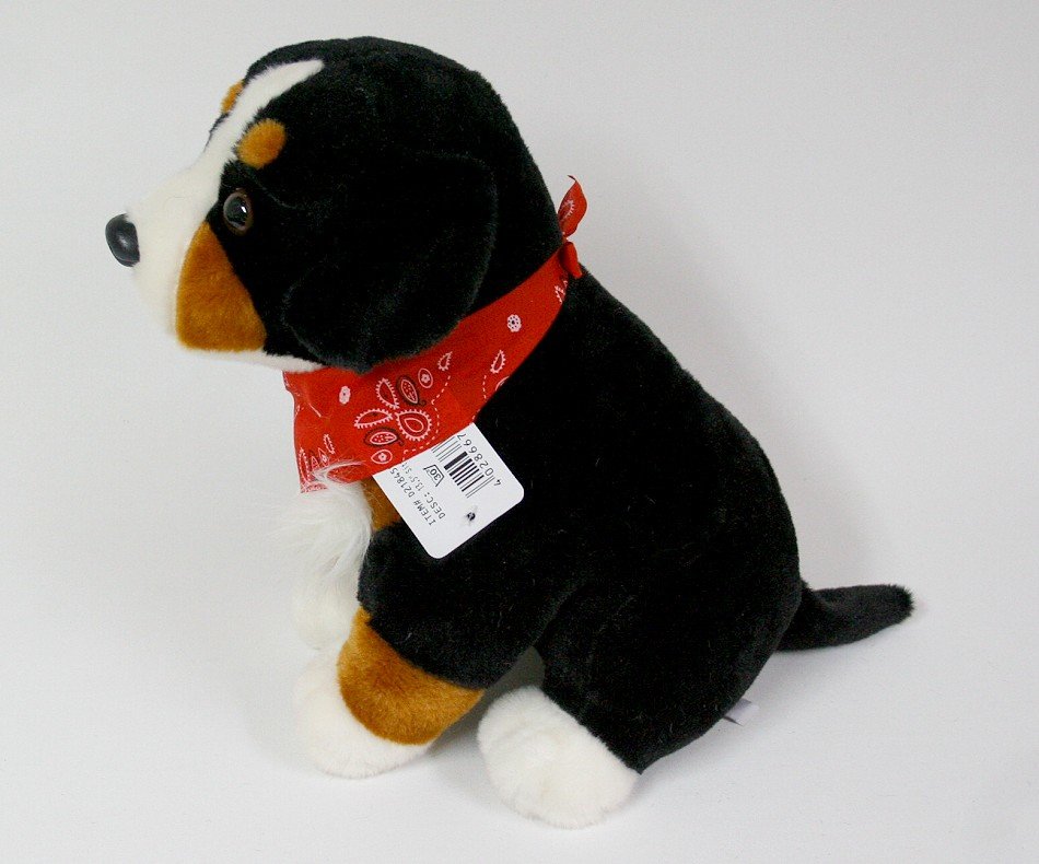 Pies Czarny Bernardyn - 32cm