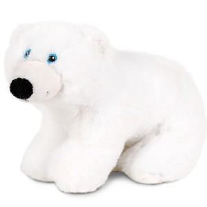 Miś niedźwiedź polarny - 20cm