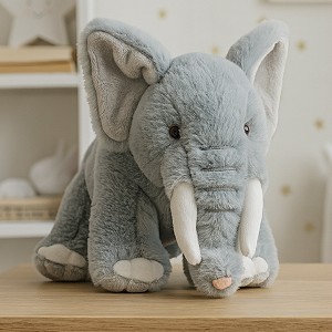 Słoń Słonik Stojący Realistyczny - 30cm