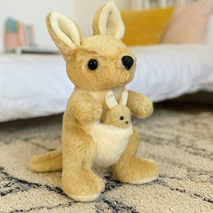 Kangurzyca z maleństwem DUBI - 16cm