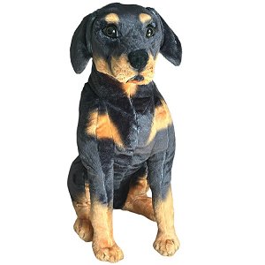 Piesek Doberman Rottweiler Siedzący DUBI - 65cm