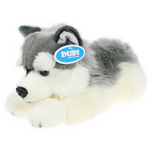 Piesek Husky Leżący DUBI - 42cm