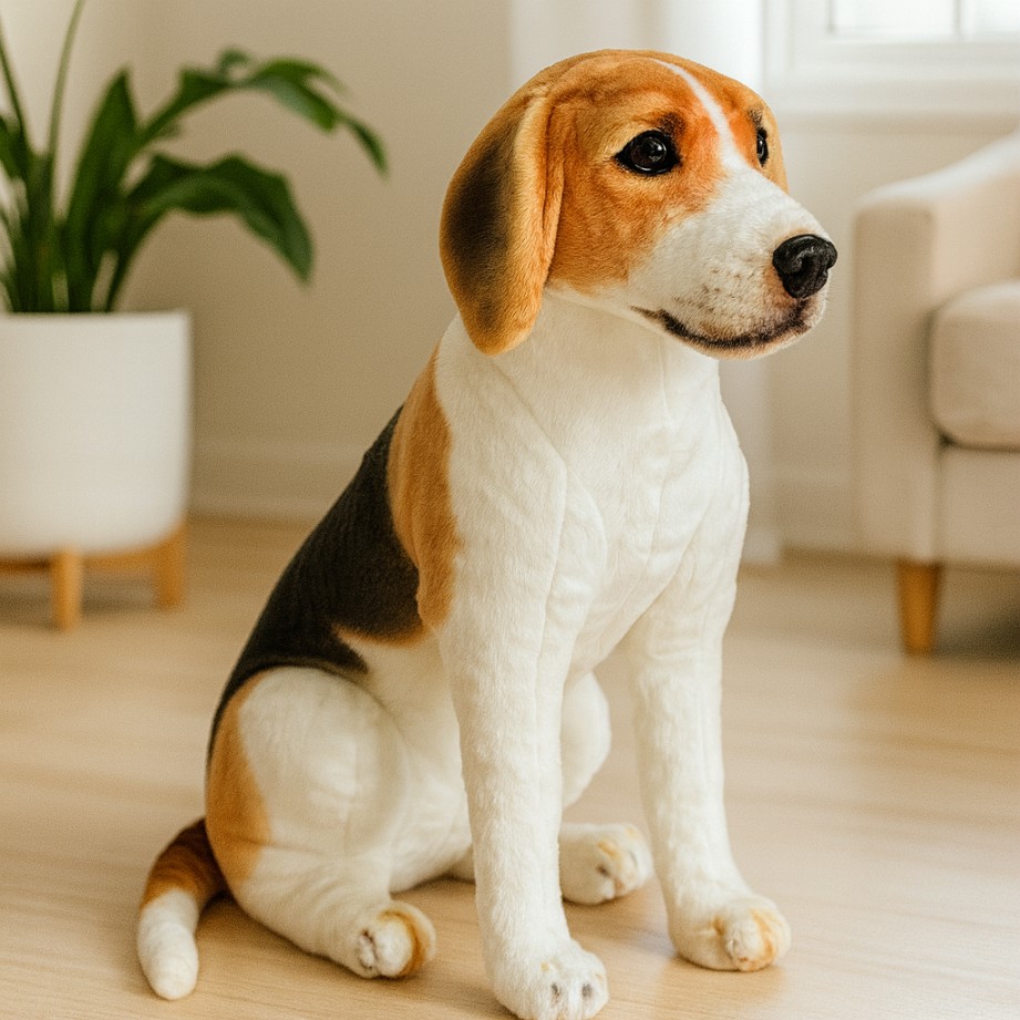 Piesek Beagle Siedzący DUBI - 66cm
