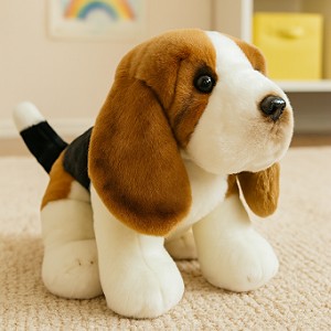 Piesek Baset Siedzący Basset DUBI - 30cm