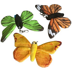 Brelok Motyl 3 kolory - 19cm