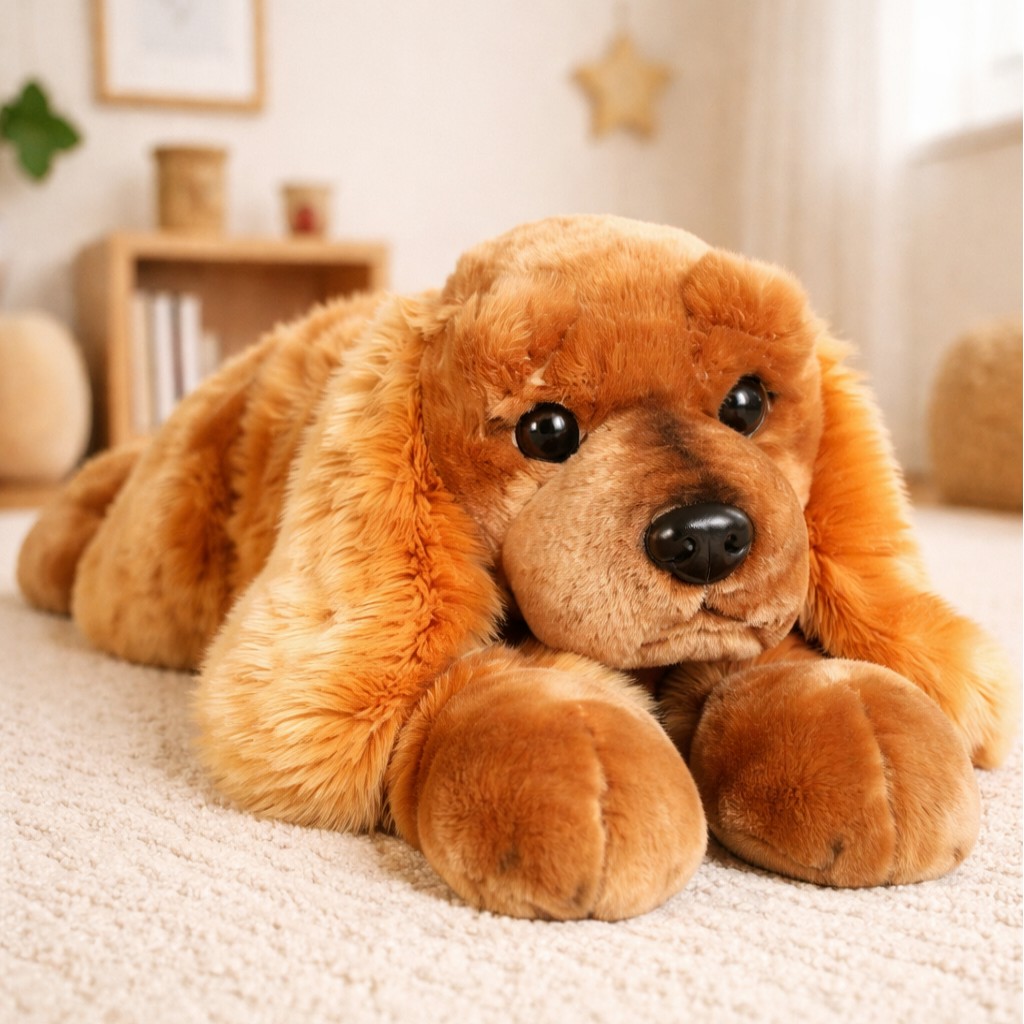 Piesek Spaniel Leżący DUBI - 62cm