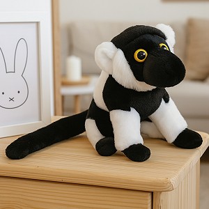 Lemur Vari Czarno-Biały DUBI - 14cm