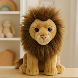 Lew Siedzący Realistyczny DUBI - 26cm