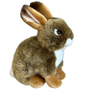 Krlik Ciemnobrzowy Zajczek DUBI - 23cm