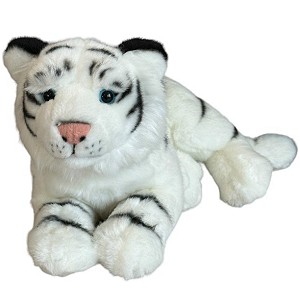 Biały Tygrys Leżący DUBI - 28cm