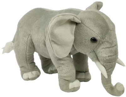 Słoń Szary Słonik DUBI - 45cm