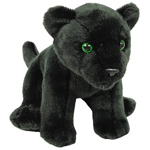 Czarna Pantera Siedząca DUBI - 25cm