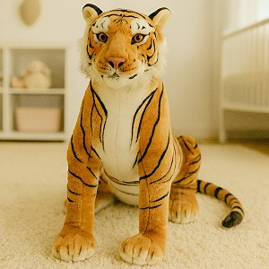 Tygrys Brązowy Siedzący DUBI - 87cm