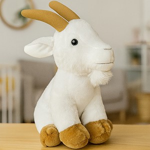 Koza Biała Kozica Koziołek DUBI - 28cm