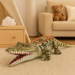 Krokodyl Szary DUBI - 90cm