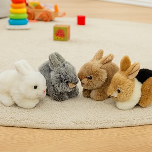 Królik 4 kolory Zajączek DUBI - 16cm