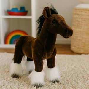 Konik Shire Koń DUBI - 35cm