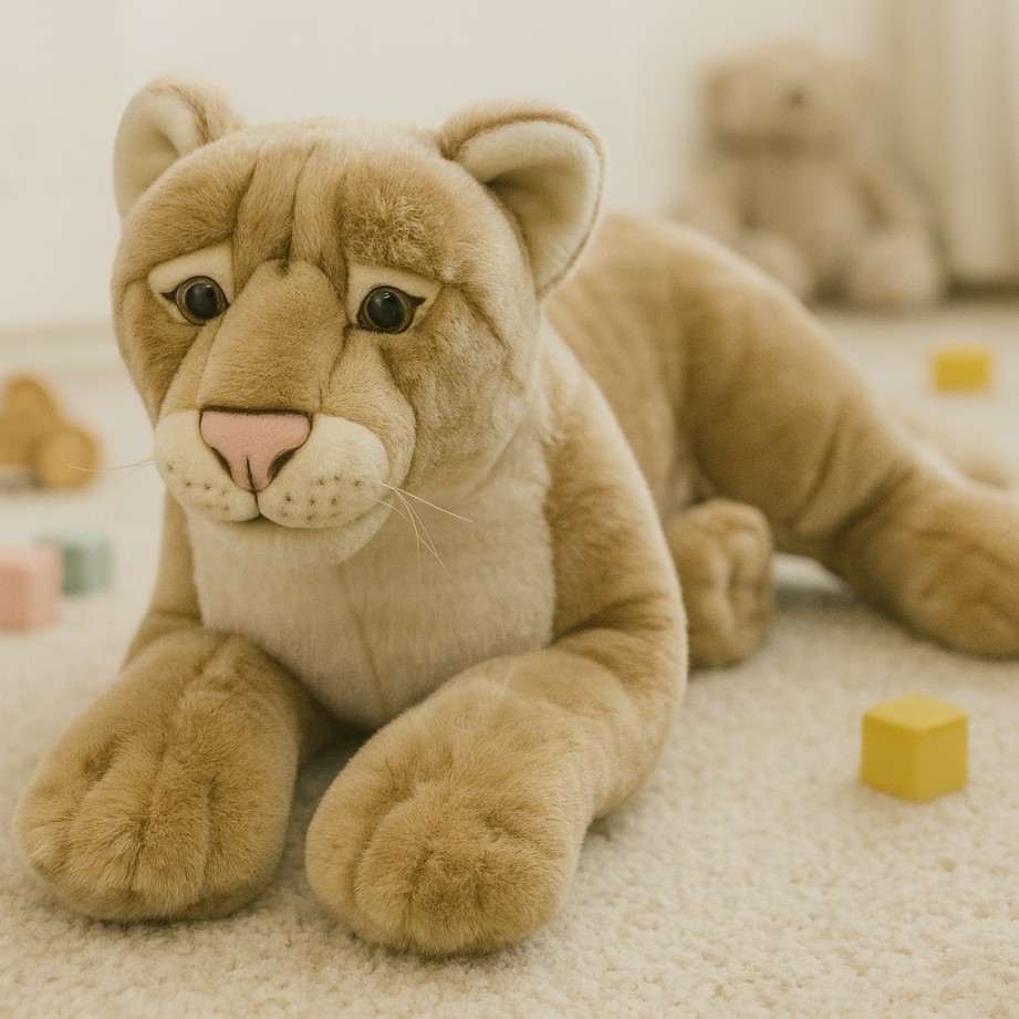 Lwica Leżąca Gigant DUBI - 90/65cm