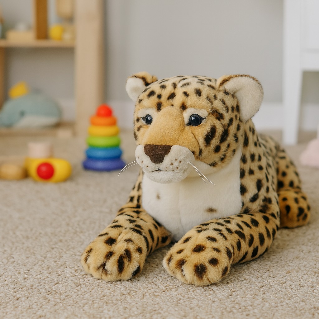 Gepard Leżący Pantera Realistyczna DUBI - 70cm