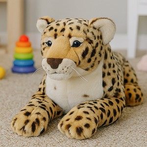 Gepard Leżący Pantera Realistyczna DUBI - 70cm