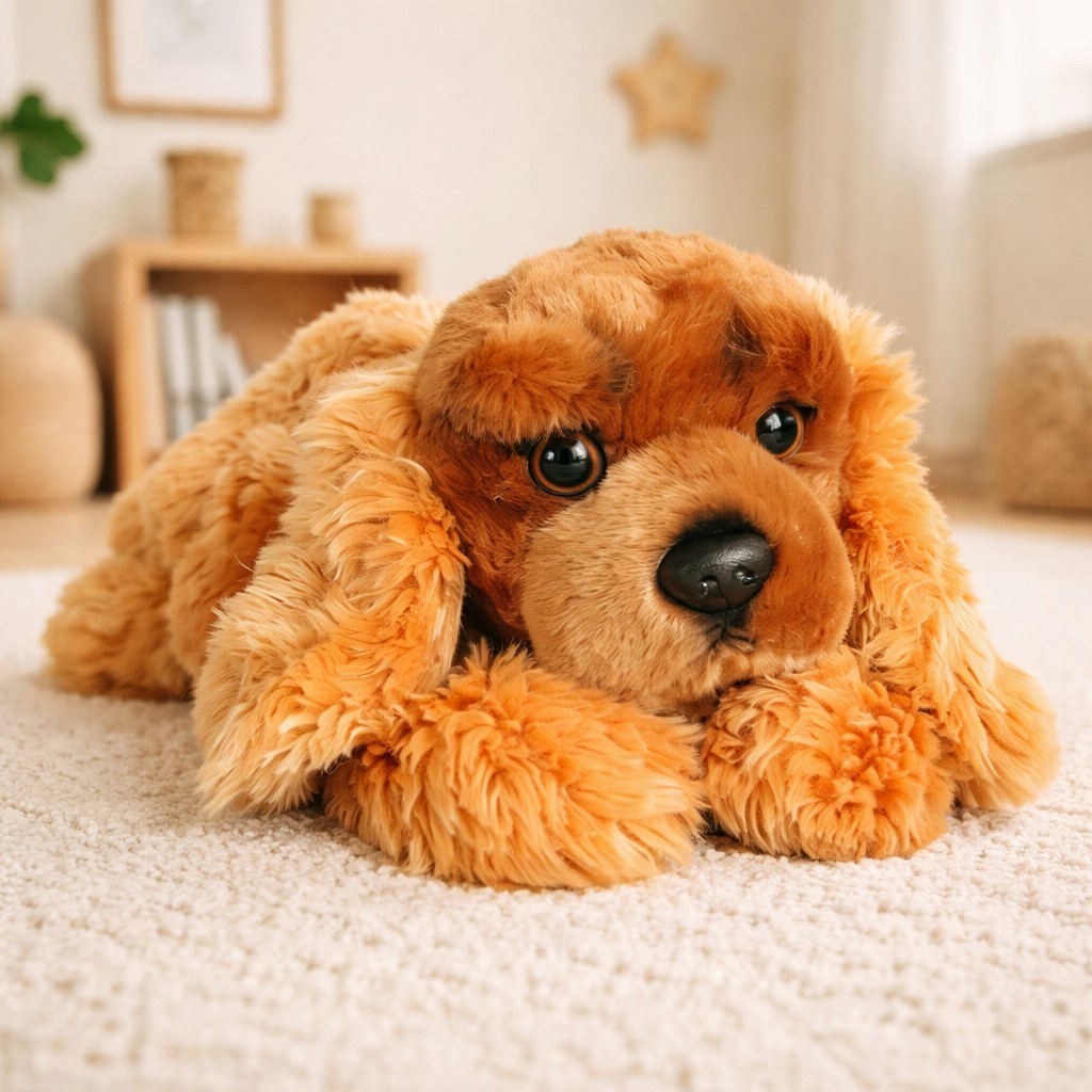 Piesek Spaniel Leżący DUBI - 30cm