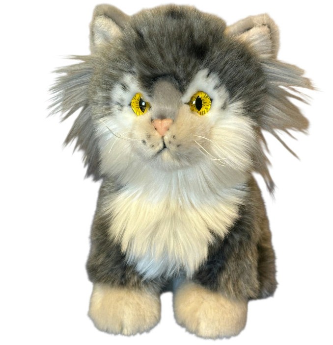 Kotek Manul Szary Realistyczny DUBI - 19cm