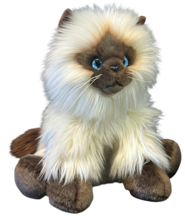 Kotek Syjamski Siedzący Realistyczny DUBI - 28cm