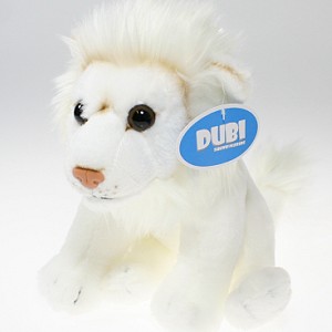Lew biały DUBI - 20cm