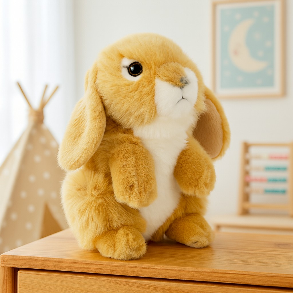 Królik Beżowy Zajączek - 19cm