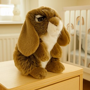 Królik Brązowy Zajączek - 19cm