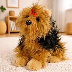 Piesek Yorkshire Terrier DUBI - 30cm