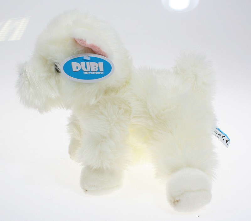Piesek West Terrier Biały Realistyczny DUBI - 30cm