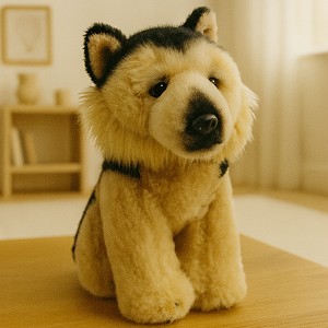 Piesek Owczarek Niemiecki Wilczur Siedzący DUBI - 18cm