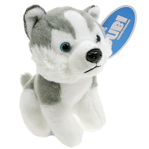 Piesek Husky Siedzący DUBI - 14cm