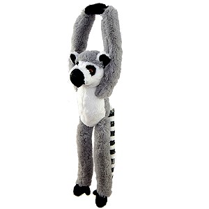 Lemur z rzepami - 48cm