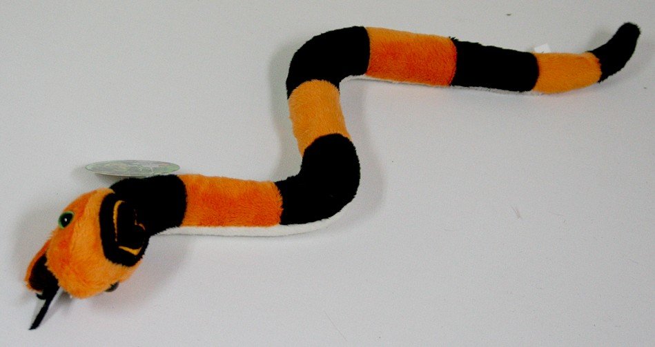 Wąż Czarno Pomarańczowy DUBI - 50cm