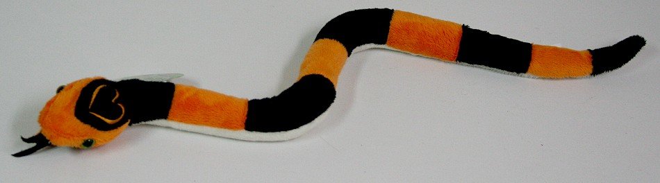 Wąż Czarno Pomarańczowy DUBI - 50cm