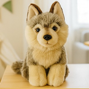 Wilk Leśny Siedzący DUBI - 19cm