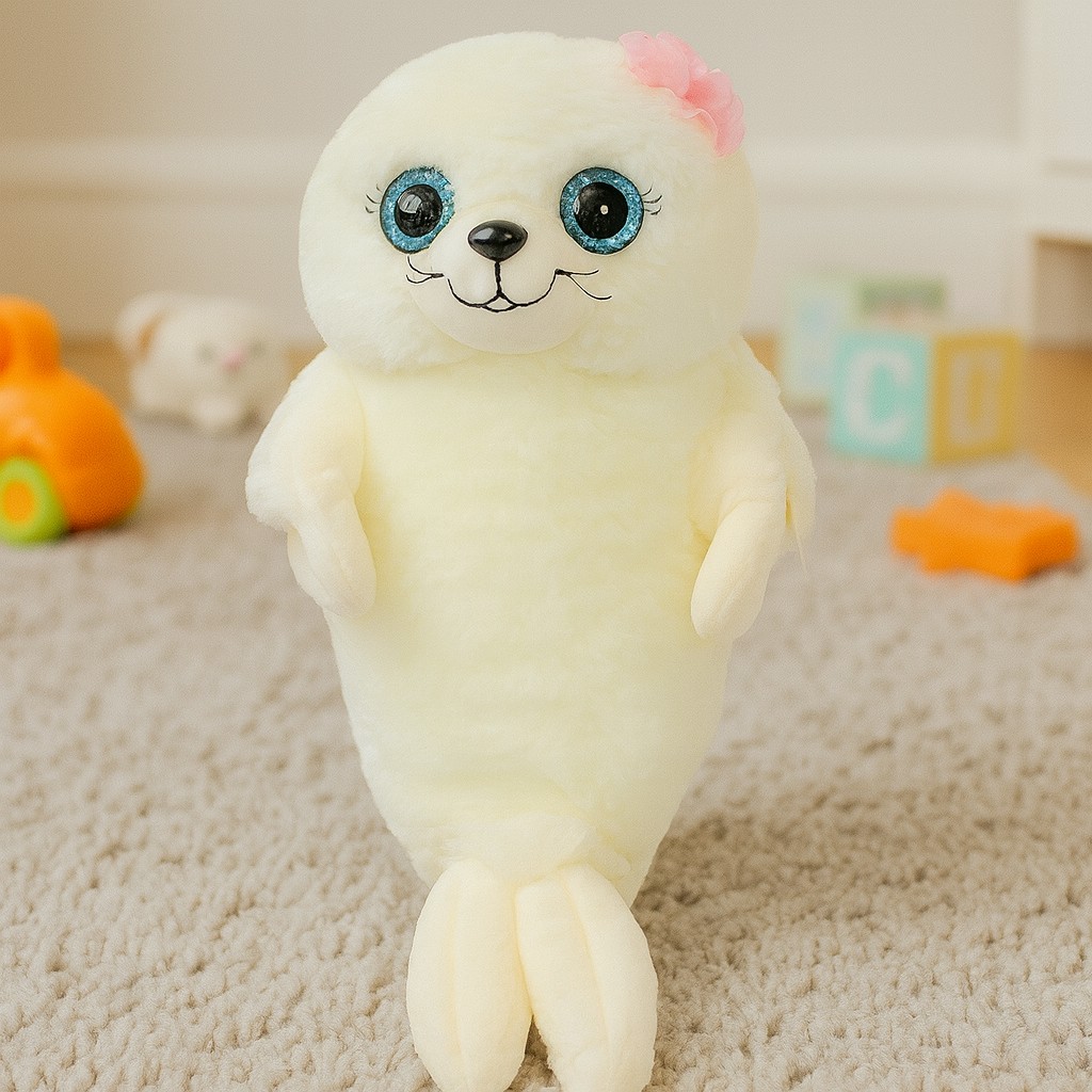 Foka Kremowa Doly - 60cm