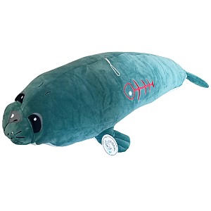 Foka leżąca niebieska - 72cm Foka leżąca niebieska - 72cm