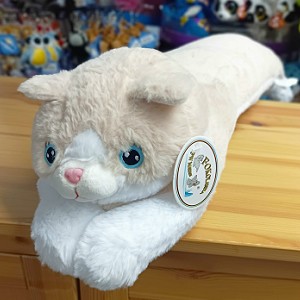 Poduszka Kotek Wałek Toczek Beżowy Puszak - 65cm