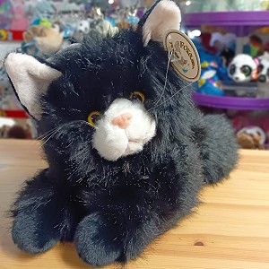 Kotek Leżący Puszak Czarny - 50/45cm