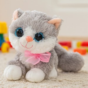 Kotek puszysty jasnoszary (Głos) - 35/20cm