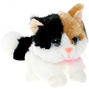 Kotek Puszysty Trzykolorowy - 64/38cm