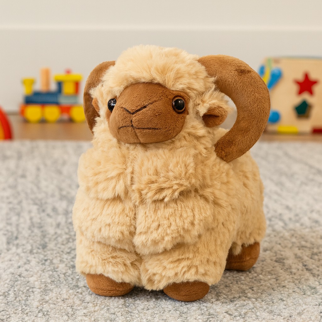 Baranek Owieczka Brązowa Owca - 25cm