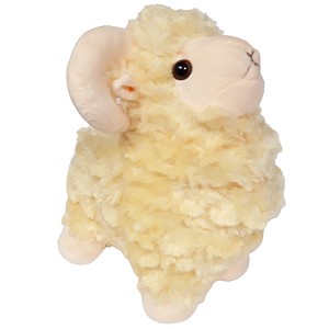 Baranek owieczka żółta - 25cm