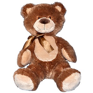 Aksamitny Miś Brązowy - 35cm Aksamitny Miś Brązowy - 35cm
