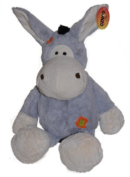 Osiołek z łatkami - 50cm